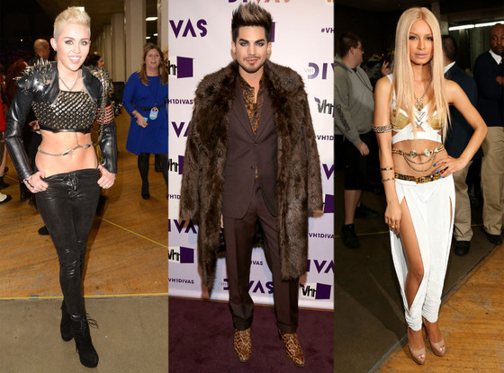 Miley Cyrus, Adam Lambert, Havanna Brown, VH1 Divas Miley Cyrus, Adam Lambert, Havanna Brown, VH1 Divas